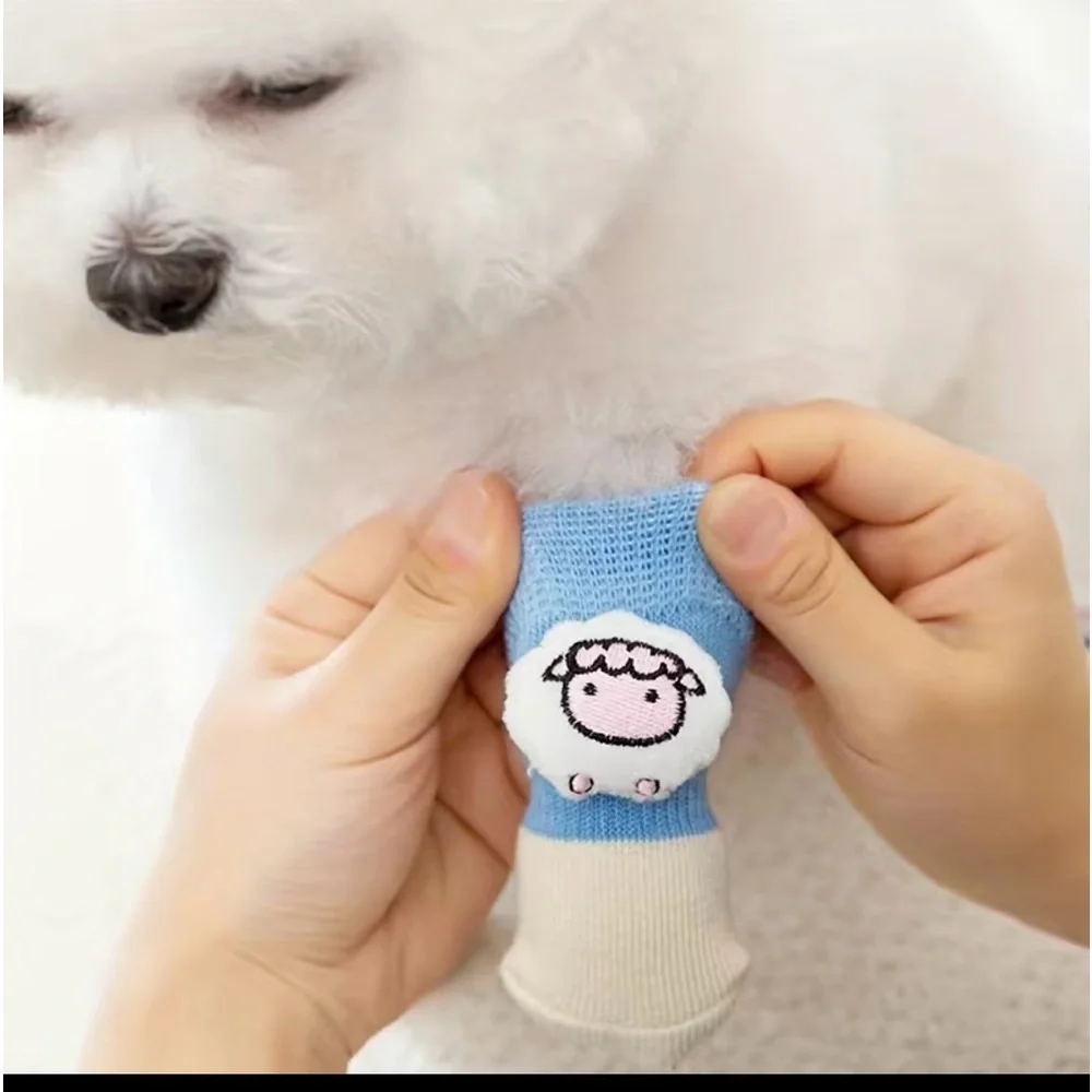 Rudolph Dog Socks